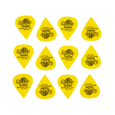 Plectrums Tortex Sharp 0,73 12