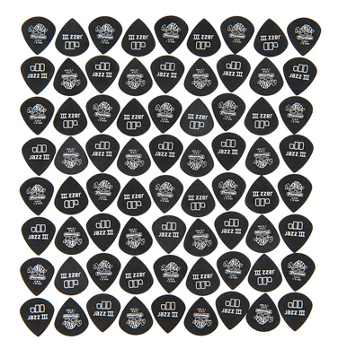 Tortex Black Silver Jazz 100