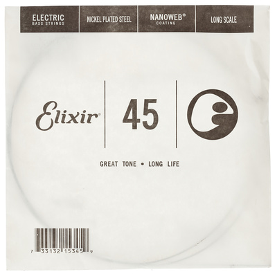 Elixir .045 El. Bass Single String
