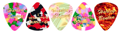 Harley Benton Guitar Pick Thin 5 Pack