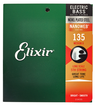 Elixir .135 Bass Single String
