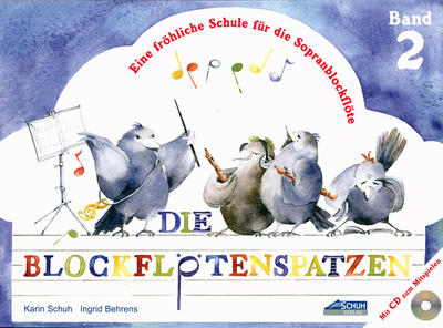 Die Blockflötenspatzen  2 + CD