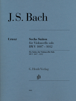 Bach Sechs Suiten BWV1007-1012
