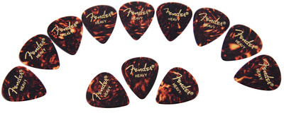 Fender Classic Celluloid Pick Shell H