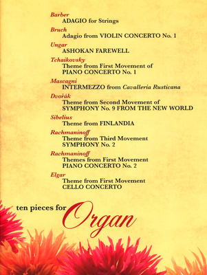 Kevin Mayhew 10 Pieces for Organ