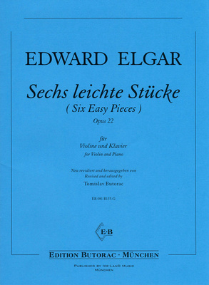 Elgar 6 Leichte Stücke Violin