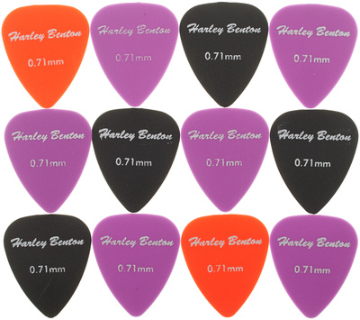 Harley Benton Nylon Player Pick Set 0,71mm