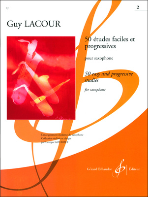 50 Etudes Faciles 2 Saxophon