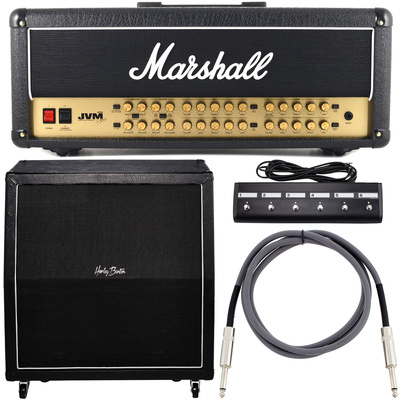 La tête d'ampli pour guitare électrique Marshall JVM410H Bundle 1