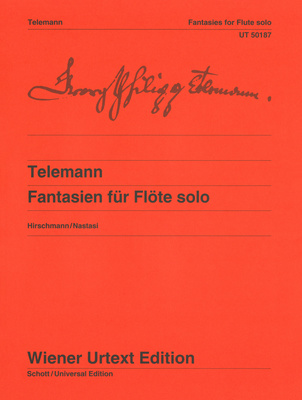 Telemann Fantasien für Flöte