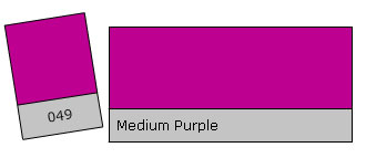 Lee Colour Filter 049 Med. Purple