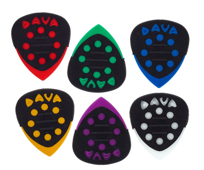 Dava Control Grip Tip Delrin Picks