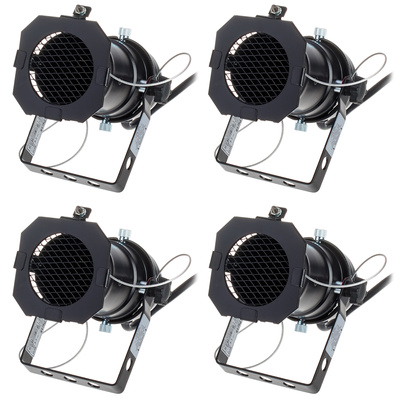 PAR 16 GU10 black Bundle