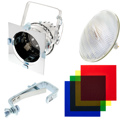 Stairville PAR64 pol. short truss Bundle