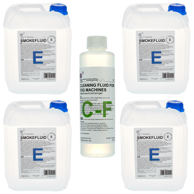Stairville E Fluid Bundle 4x 5l