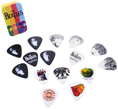 Daddario Beatles Stripes Pick box