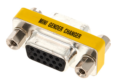 Sommer Cable Gender Changer Sub-D 15pol f-f