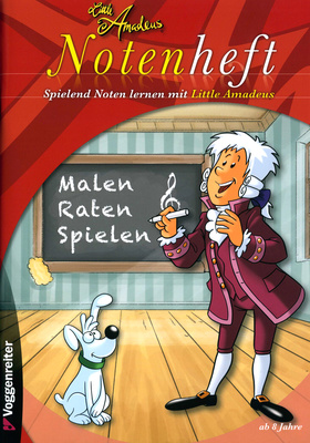 Little Amadeus Notenheft A4