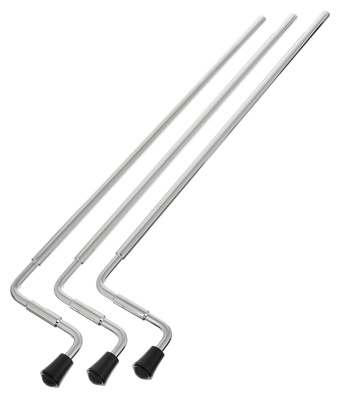 Floor Tom Leg Set Chrome