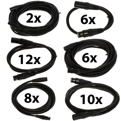 DMX Cable 5 pin TPD XXL Bundle