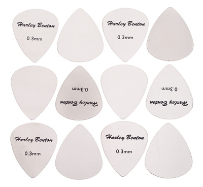 Harley Benton Stainless Steel Pick Set