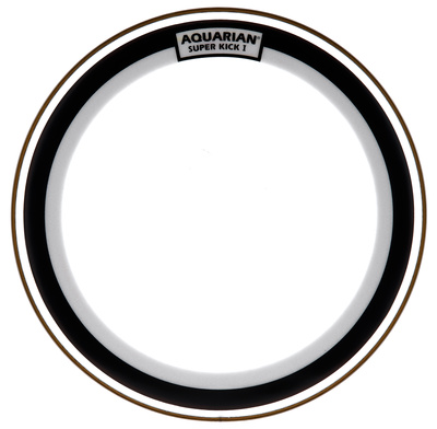 Aquarian 24" Super Kick Clear Bass Drum