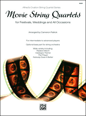 Alfred Music Publishing Movie String Quartets Bass