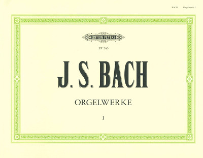 Bach Orgelwerke 1