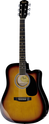Guitare acoustique Fender Squier SA-105CE SB | Test, Avis & Comparatif