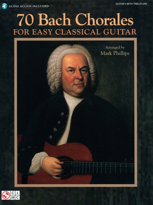 70 Bach Chorales Easy Guitar