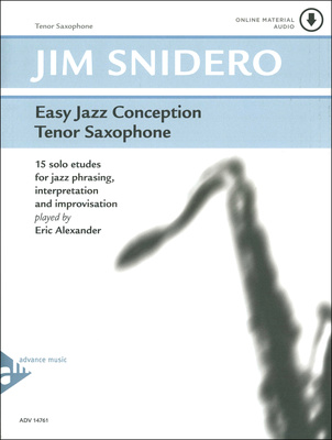 Advance Music Easy Jazz Conception 1 T-Sax