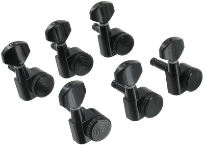 Harley Benton Parts Locking Tuners 6L Black