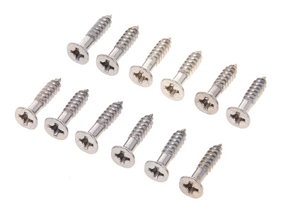 Harley Benton Parts Pickguard Screws Chrome