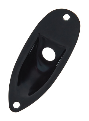 Harley Benton Parts Jack Plate Black ST
