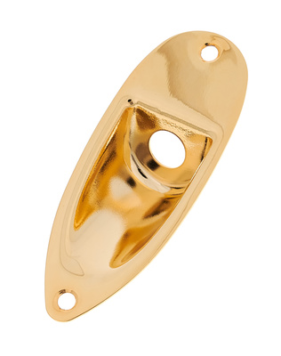 Harley Benton Parts Jack Plate Gold ST