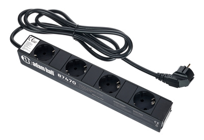 87470 Power Strip 4 Sockets