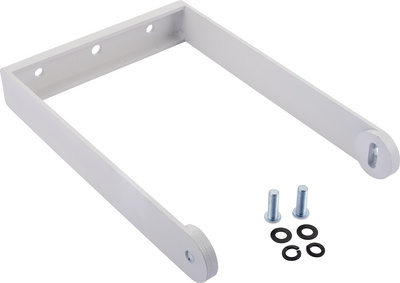 206 U-Bracket vertical White
