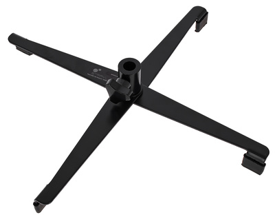 Folding Floor Stand Black Ø16