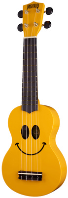 Mahalo Smiley Ukulele Yellow