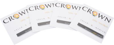 Crown By Larsen Cello String A Medium 4/4