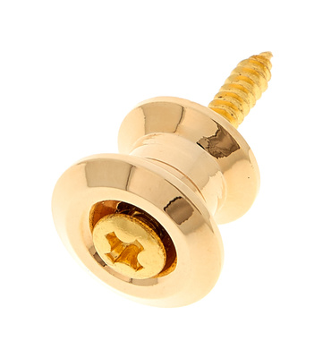 Harley Benton Parts Strap Button Gold