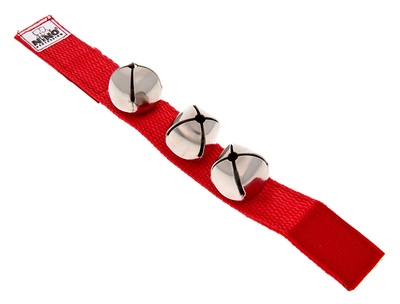 Nino961R Wrist Bells Red