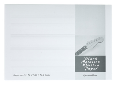 Notation Writing Notepad A5