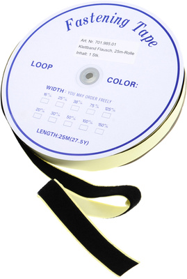 Stairville Fastening Tape Fleece 25m
