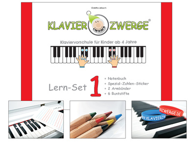 Klavierzwerge Klavierzwerge Lern-Set 1