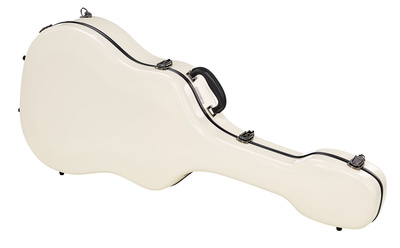 Ac. Guit. Fibreglass Case Wh