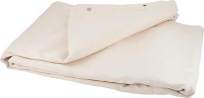 Stairville Curtain 500g/m² 4.0x3.0m Cream