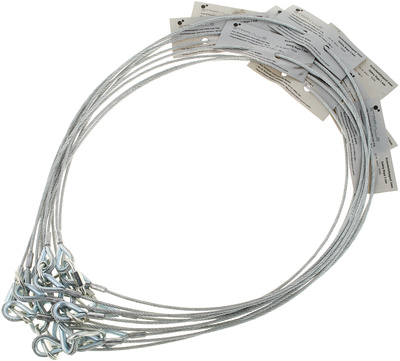 Stairville Safety Set 100cm/3mm 10pcs.