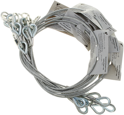 Stairville Safety Set 80cm/3mm 10pcs.