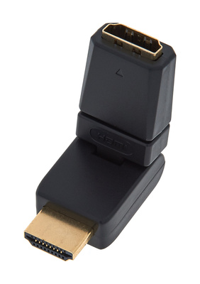 the sssnake HDMI-Adapter A-A-360°drehbar